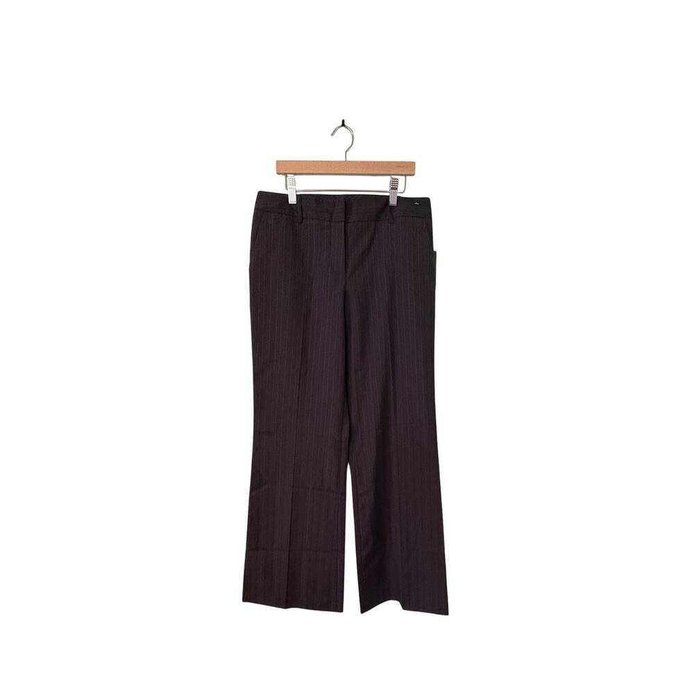 IZ Byer Pants Womens Size 9 Black Boot Cut Stretchy Career Work Trousers 30x32